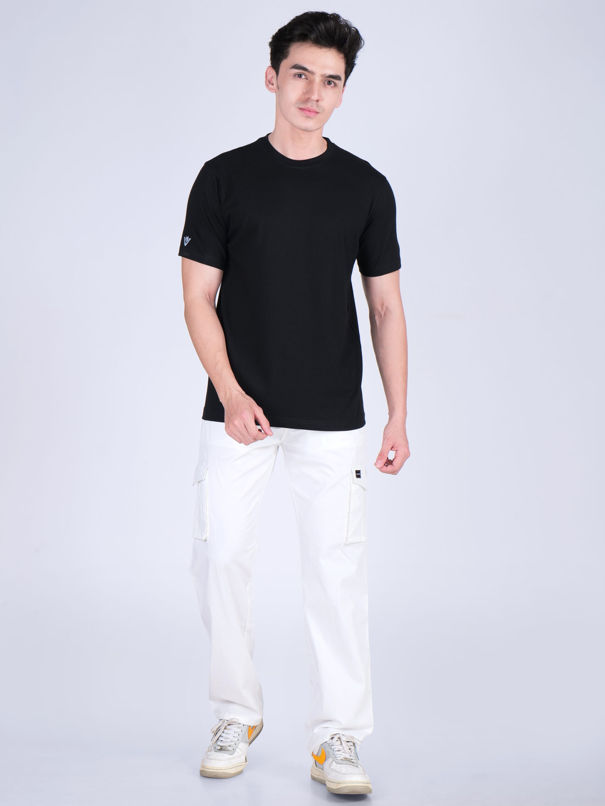 Cotton Plain-Regular Fit - Black - Image 6