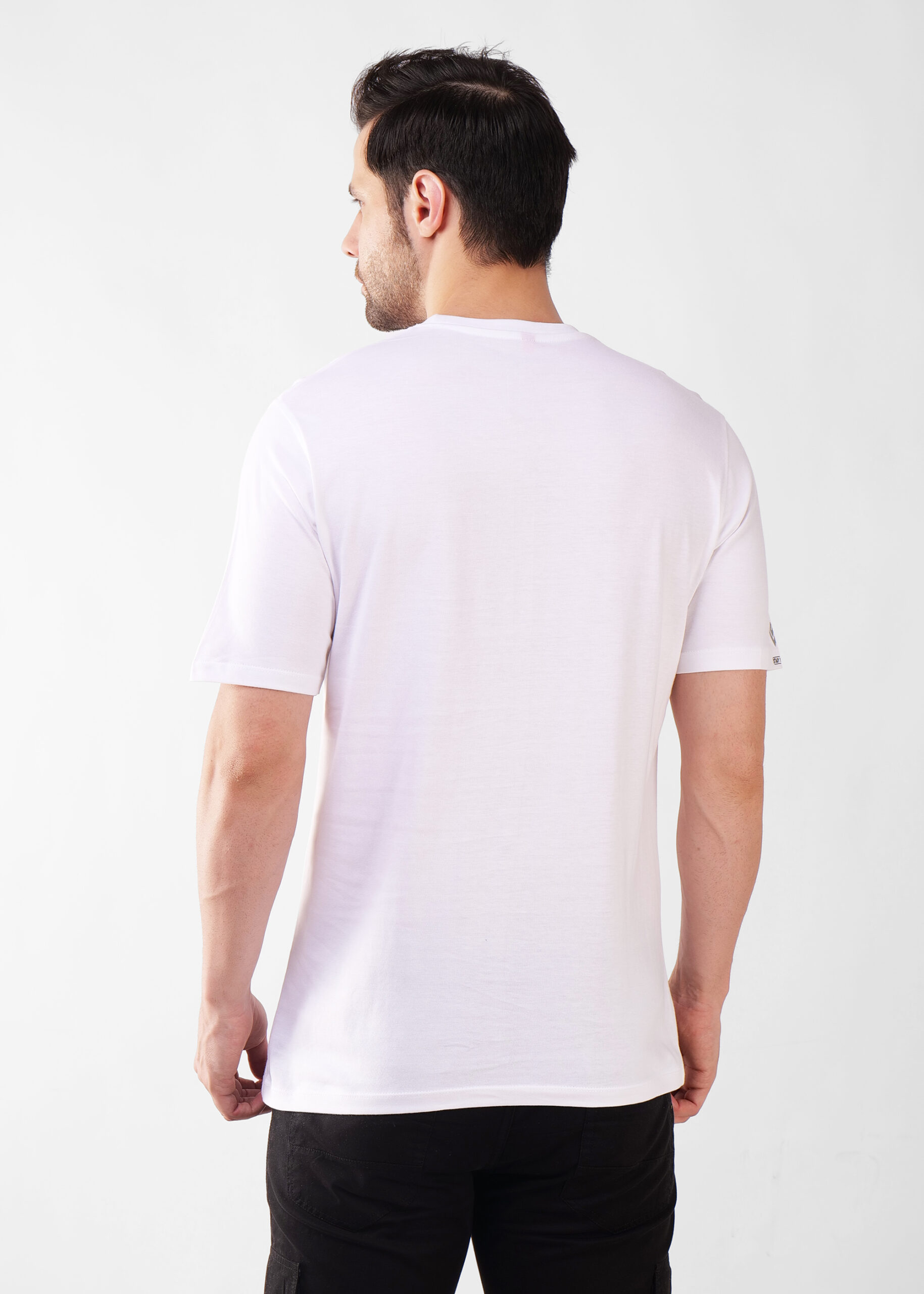 Cotton Plain-Regular Fit - WHITE - Image 5