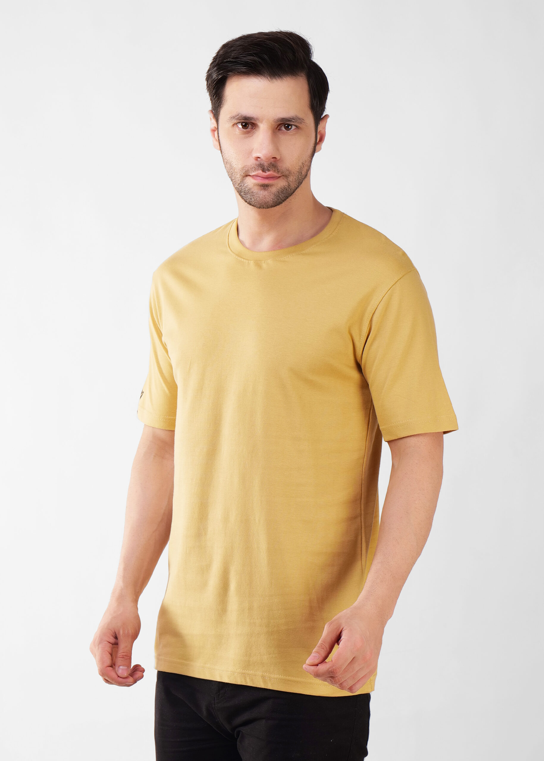 Cotton Plain-Regular Fit - BIEGE - Image 3