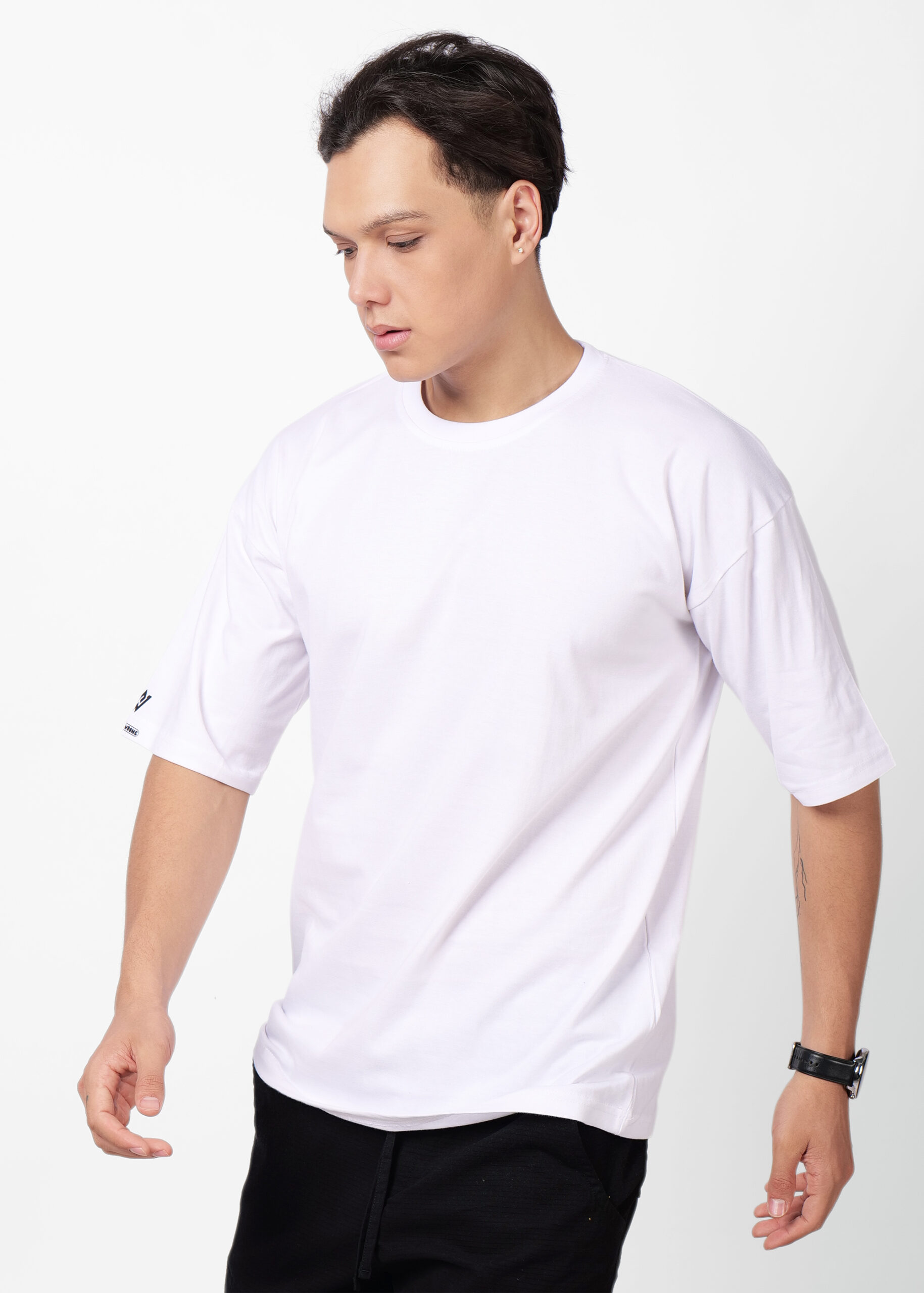 Oversized Solid Heavy Cotton - WHITE - Image 2