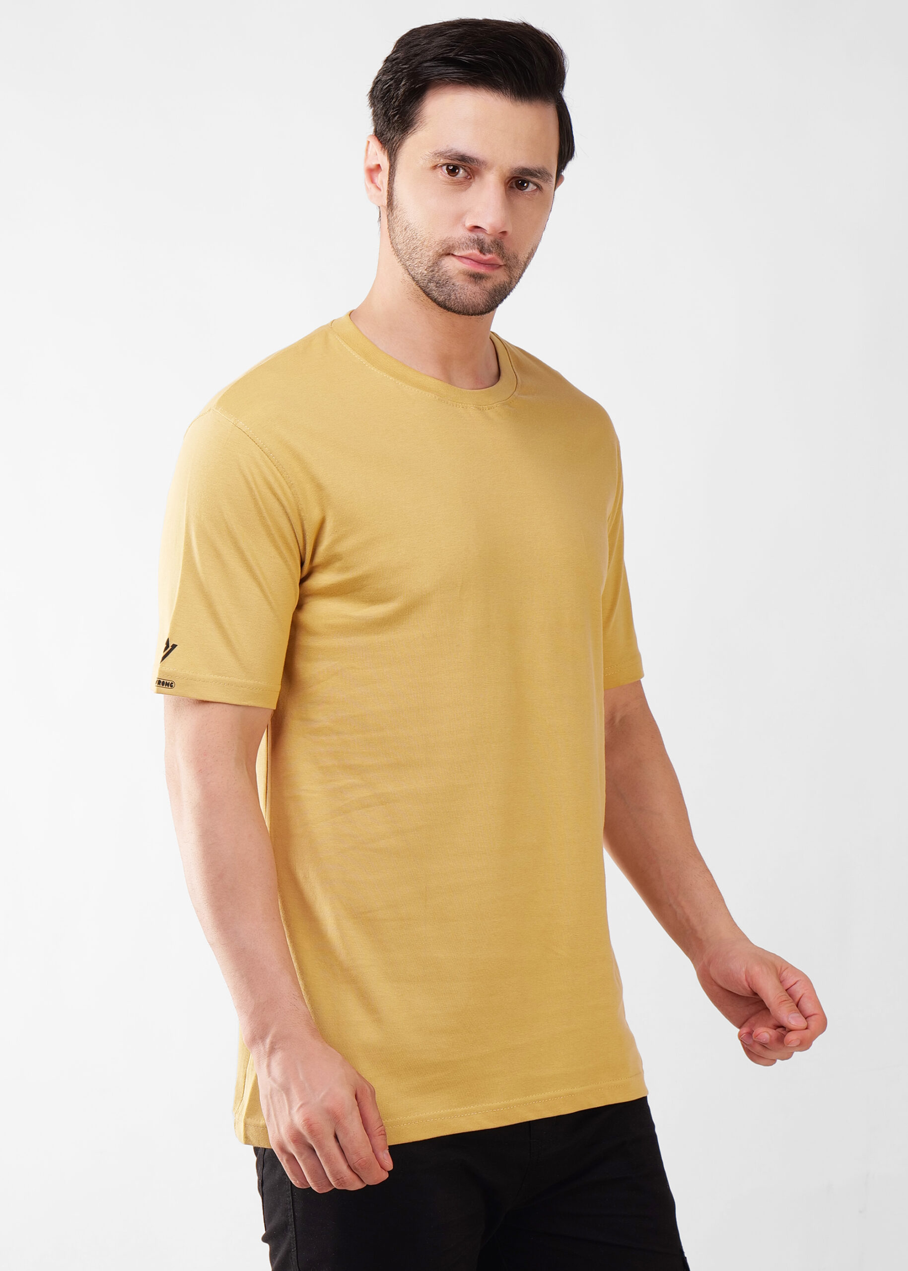Cotton Plain-Regular Fit - BIEGE - Image 4