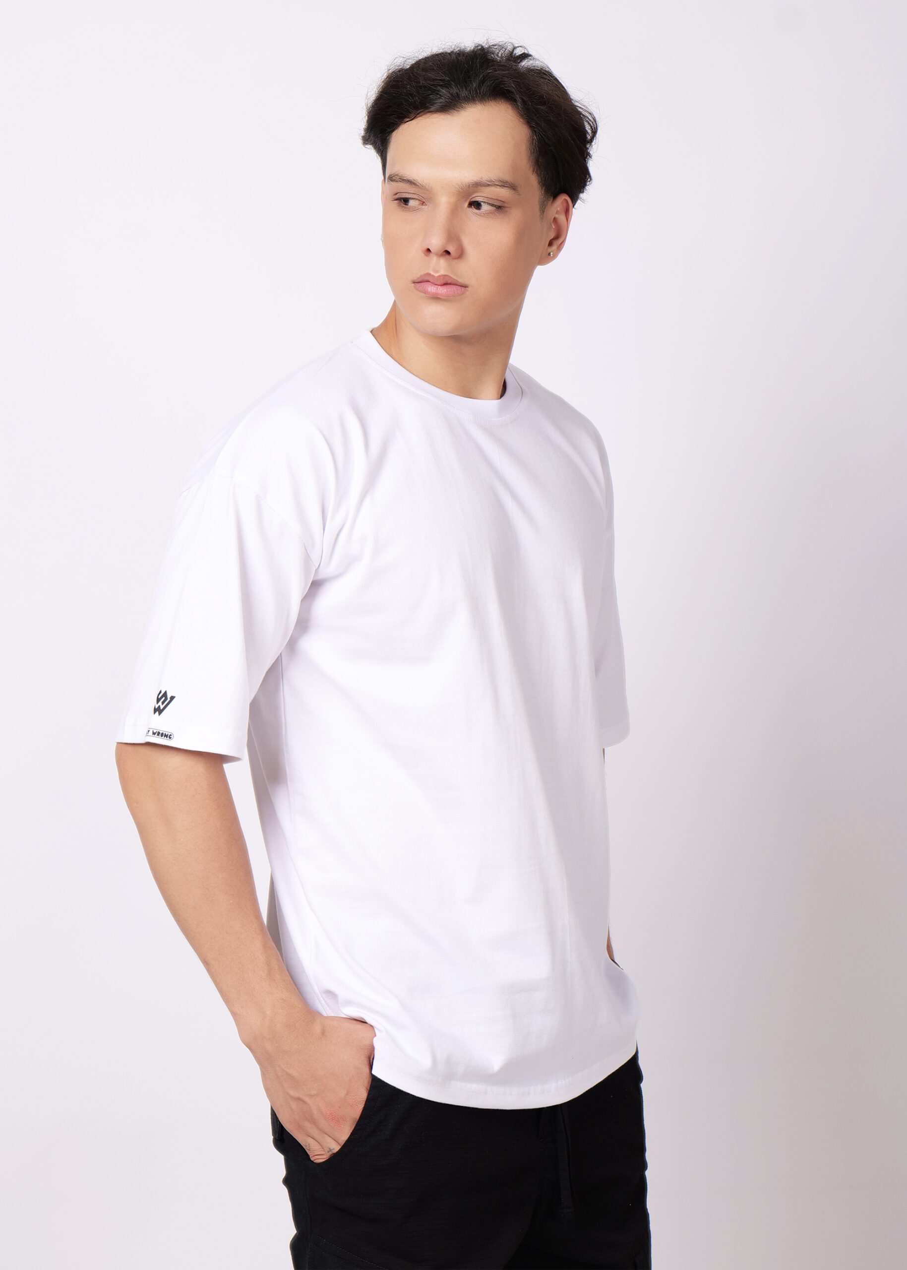 Oversized Solid Heavy Cotton - WHITE - Image 3