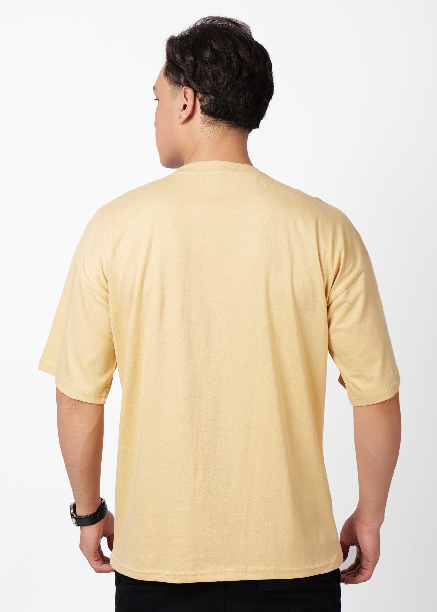 Oversized Solid Heavy Cotton - BIEGE - Image 4
