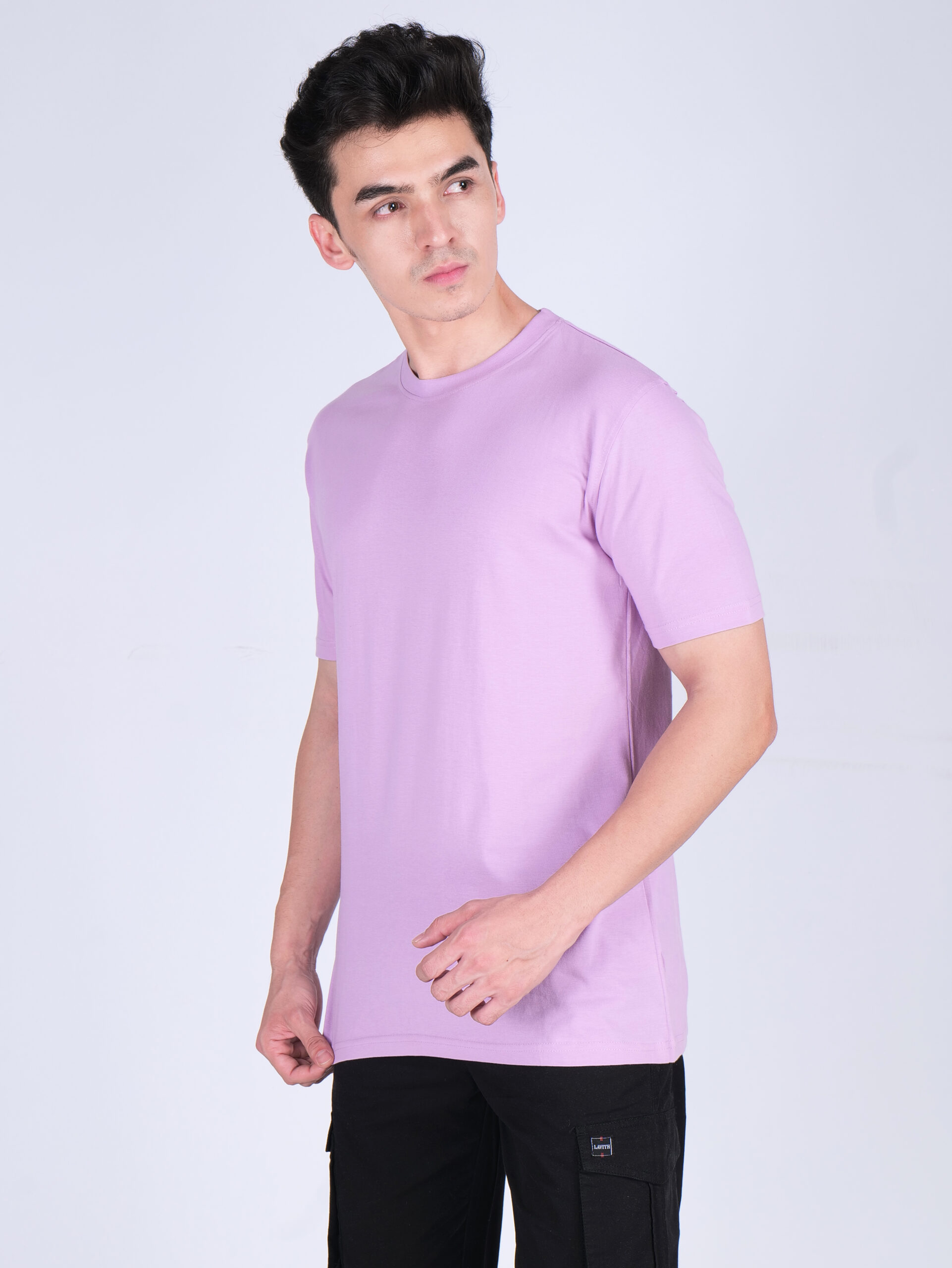 Cotton Plain-Regular Fit - LAVENDER - Image 5