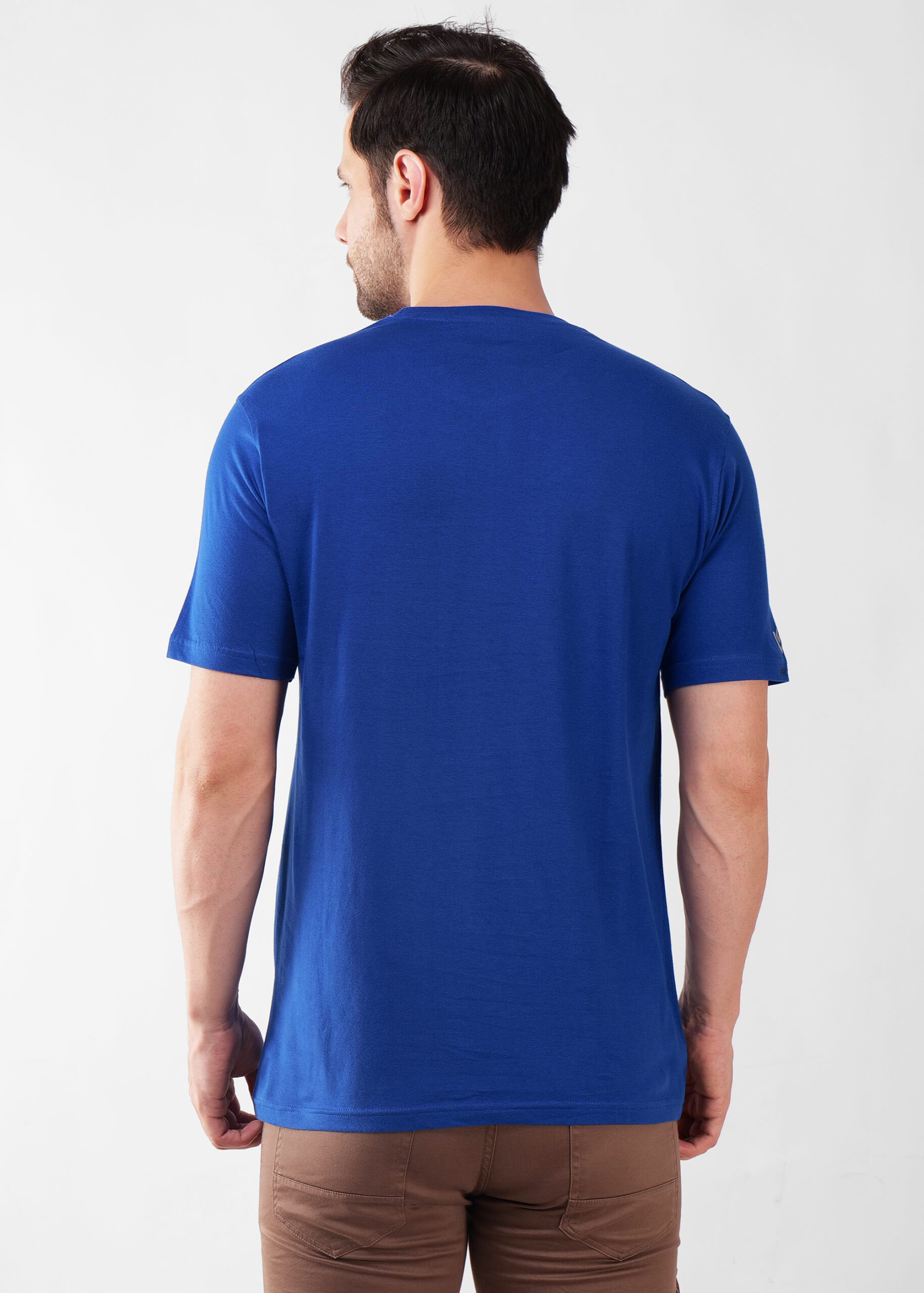 Cotton Plain-Regular Fit - ROYAL BLUE - Image 5