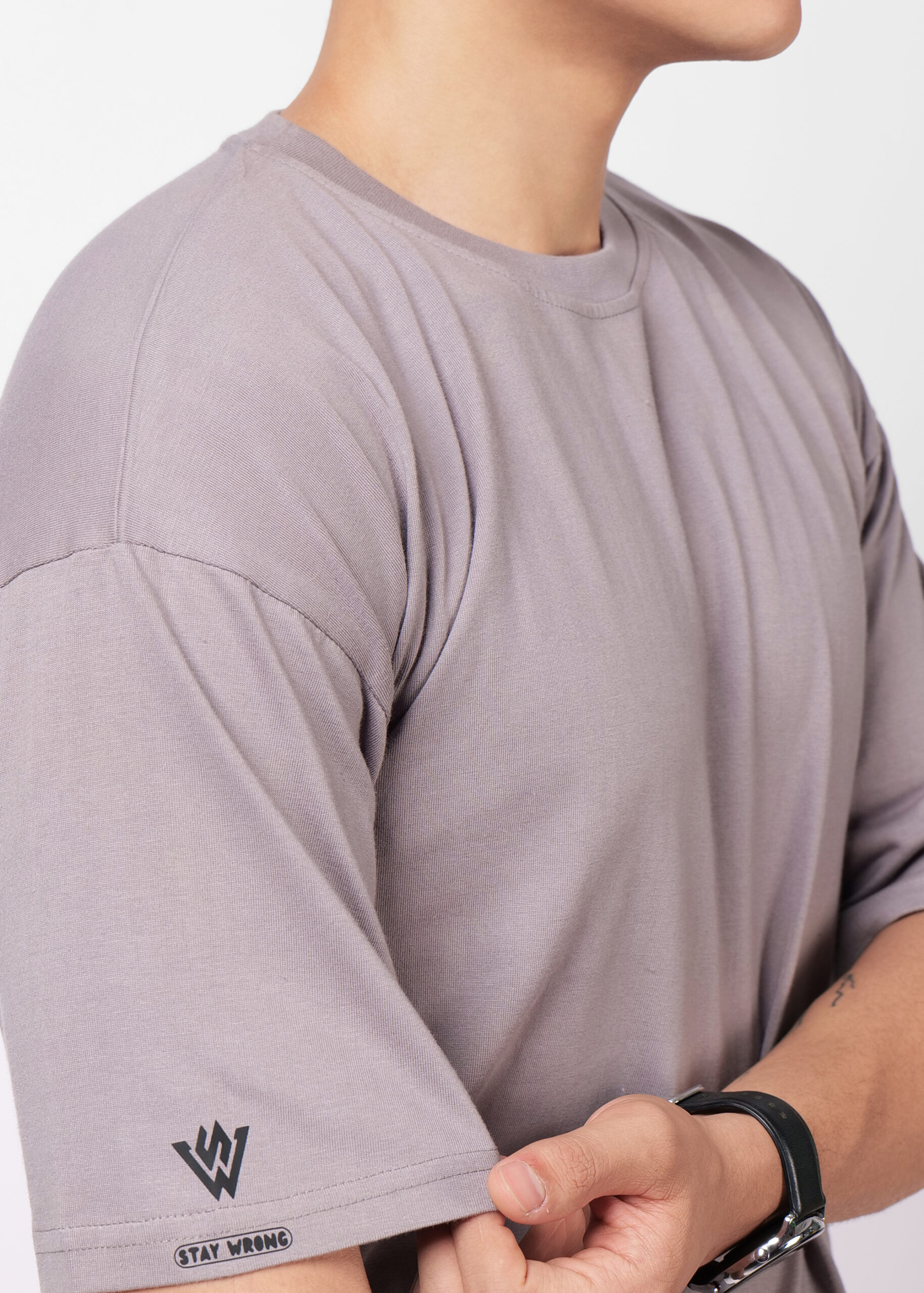 Oversized Solid Heavy Cotton - GRAY - Image 5