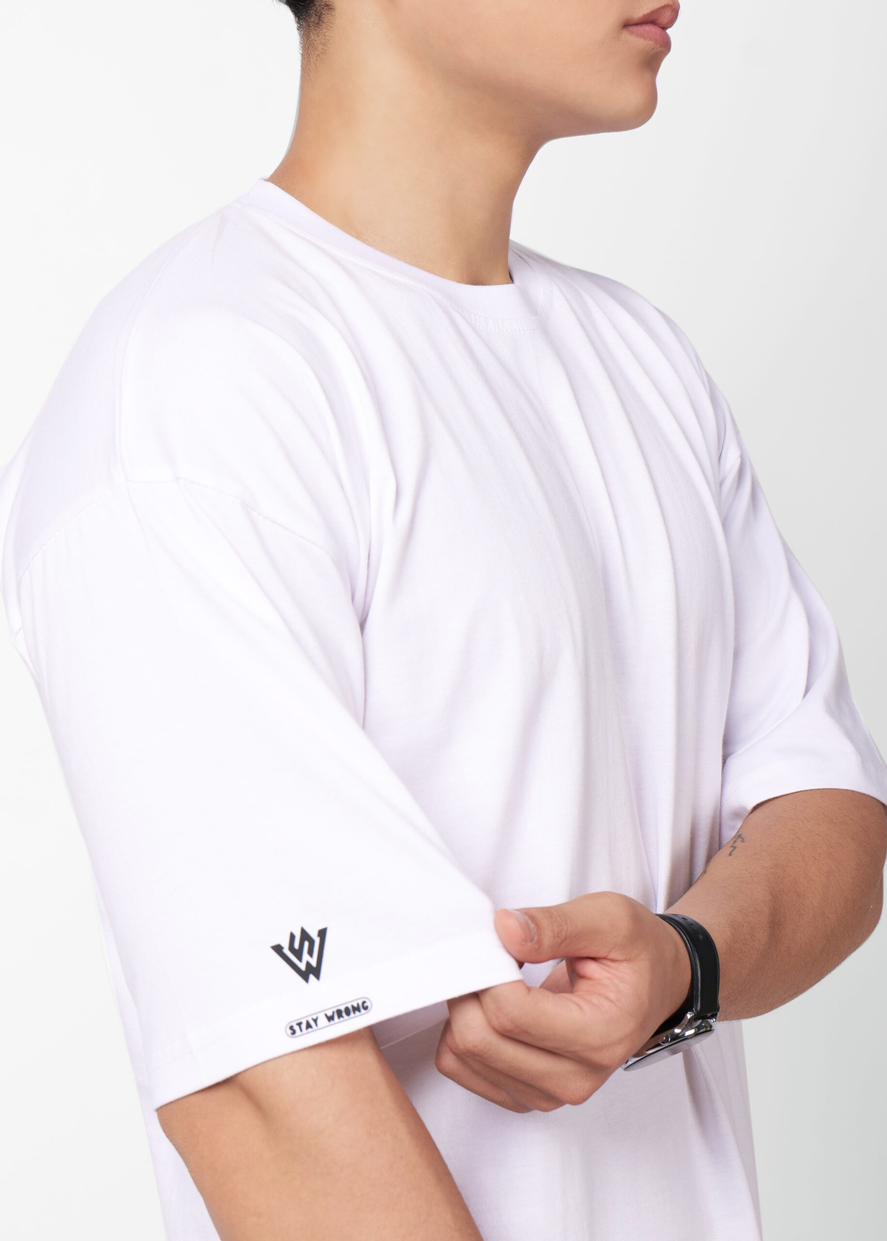 Oversized Solid Heavy Cotton - WHITE - Image 5