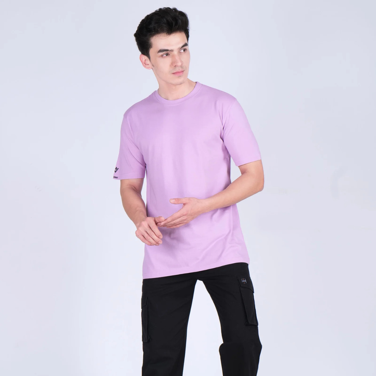 Cotton Plain-Regular Fit - LAVENDER